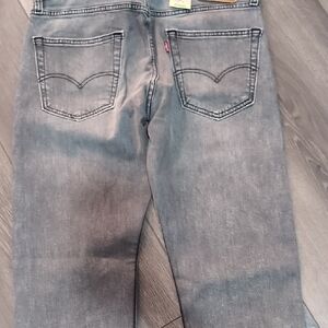 Levi's Men's Light Gray Straight Jeans